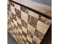 Madia Credenza madia etnica coin in stile design di Outlet etnico in Offerta Outlet