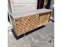 Madia Credenza madia etnica coin in stile design di Outlet etnico in Offerta Outlet