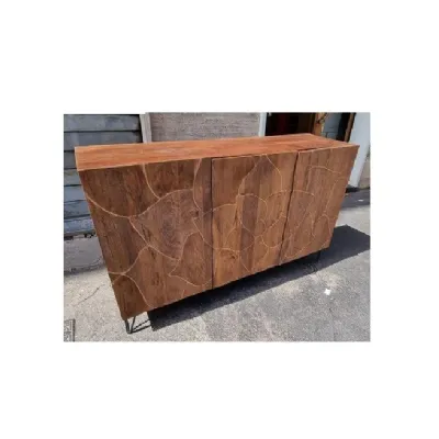 Mobile soggiorno modello Credenza madia kalista di Outlet etnico a PREZZI OUTLET