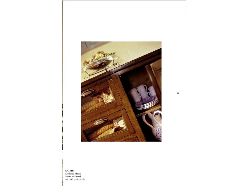Madia Credenza maine di Parlani in stile classico scontata -60%
