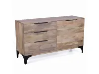 Madia Credenza mango dino 1a+3css di Outlet etnico in offerta