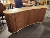 Madia Credenza ovale cashew  legno design  di Outlet etnico in stile design scontata -34%