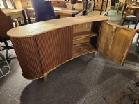 Madia Credenza ovale cashew  legno design  di Outlet etnico in stile design scontata -34%