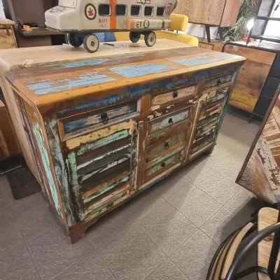 Madia Credenza persiane 150 di Outlet etnico con forte sconto