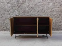 Mobile soggiorno modello Credenza rennes natural 3a di Outlet etnico a PREZZI OUTLET