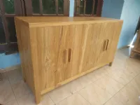 Madia Credenza teak ric 4a in stile design di Outlet etnico in Offerta Outlet