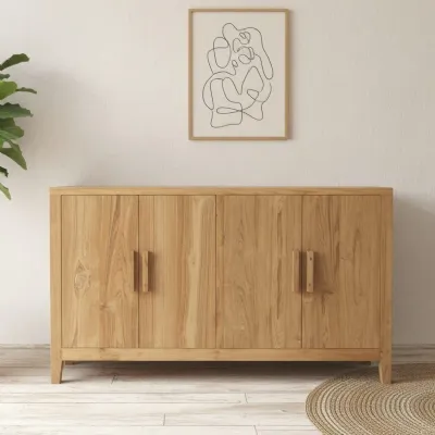 Madia Credenza teak ric 4a in stile design di Outlet etnico in Offerta Outlet