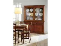 Madia Credenza vetrina f200 in stile classico di Falegnameria italiana in Offerta Outlet