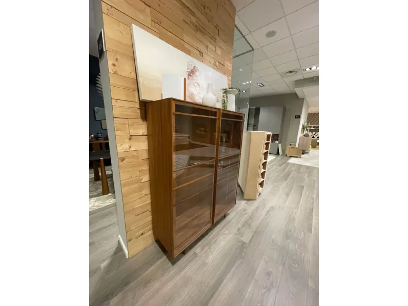 Madia di Modo 10 in legno Cv 460 vetrina york  in Offerta Outlet