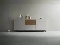 Mobile soggiorno modello Madia con modulo centrale di Artigianale a prezzo Outlet