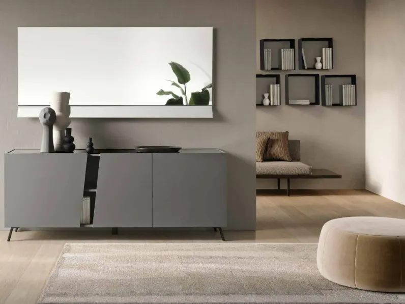 Mobile soggiorno modello Giova di Capodarte in Offerta Outlet