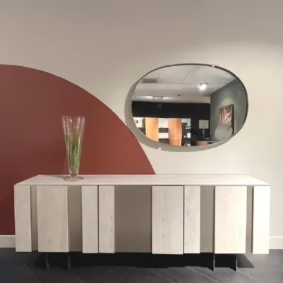 Madia in stile moderno Amsterdam keramic di Cattelan italia in Offerta Outlet 