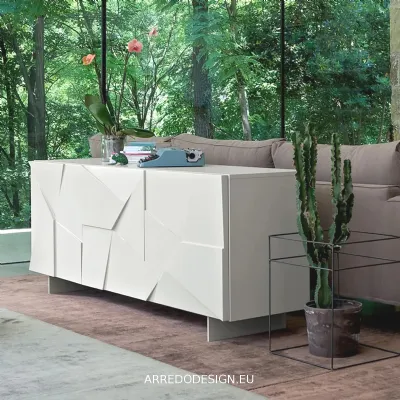 Mobile soggiorno modello Concrete di Dall'agnese a PREZZI OUTLET