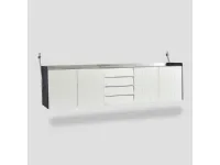 Madia in stile design Credenza di Dialma brown in Offerta Outlet