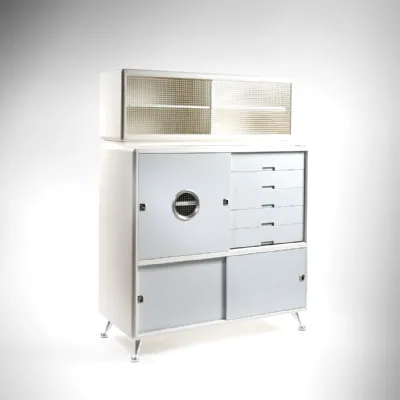 Madia di Dialma brown in legno Madia anni 50 in Offerta Outlet