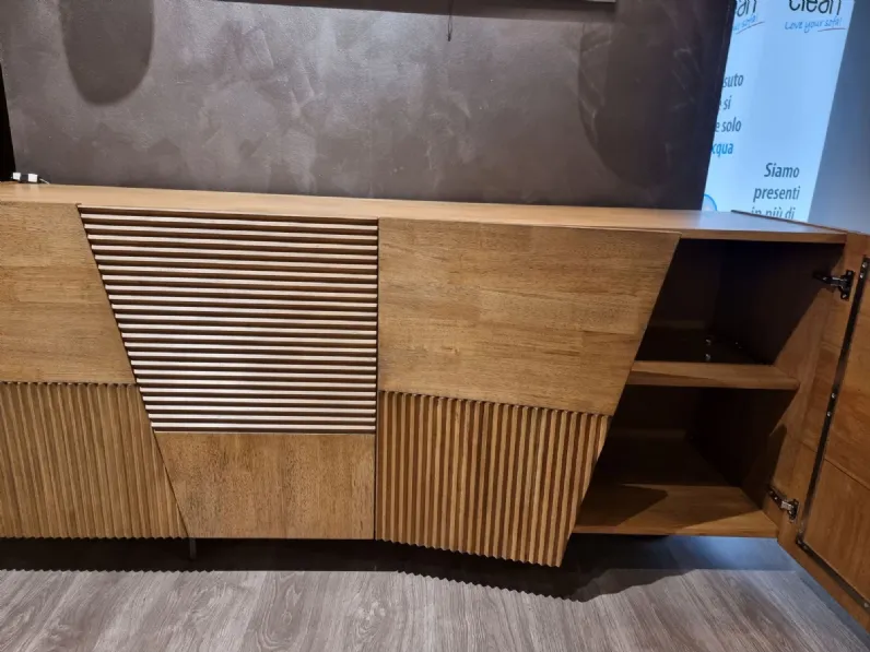Madia di Fgf mobili in legno Trapeze  4 ante a prezzo riservato 