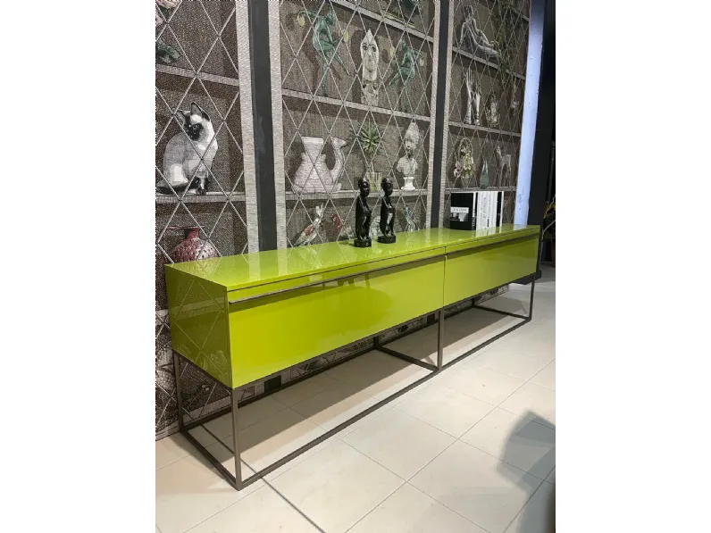 Madia di Jesse in laccato lucido Day system a prezzo Outlet