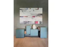 Madia in stile design Brooklin di Minotti in offerta 