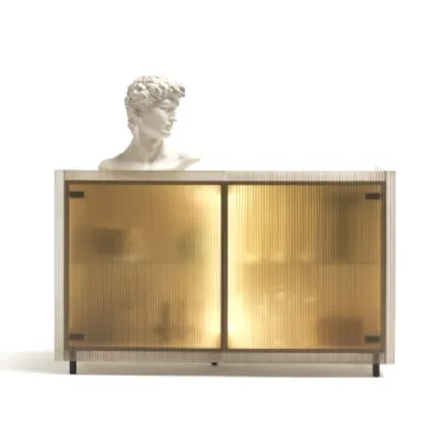 Madia in stile design Groove  di Minotti italia in offerta 
