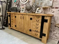 Madia di Nature design in legno Credenza officina a prezzo scontato