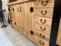 Madia di Nature design in legno Credenza officina a prezzo scontato