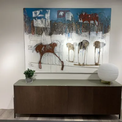 Madia in stile moderno Shell di Nature design scontata 