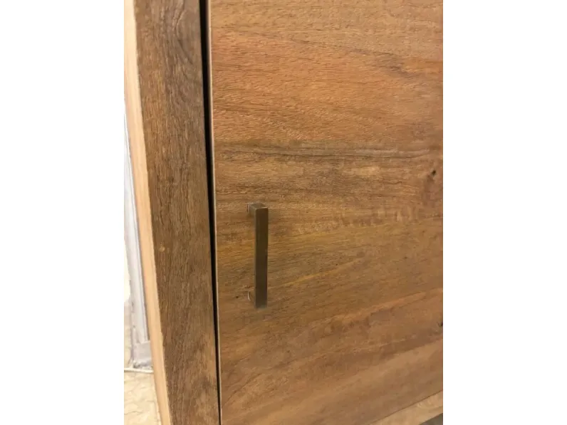 Madia in stile design Credenza legno acacia 180 di Outlet etnico a prezzo scontato