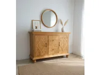 Madia di Outlet etnico in legno Credenza teak 2a-2css a prezzo Outlet