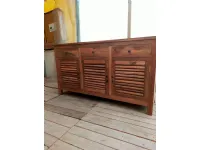 Madia Credenza teak riciclato 3a-3css in stile design di Outlet etnico in Offerta Outlet