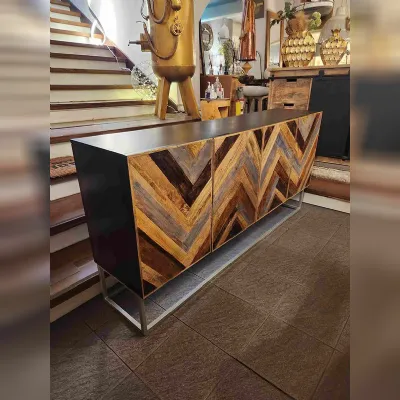Mobile soggiorno modello Madia credenza graham di Outlet etnico a prezzo Outlet