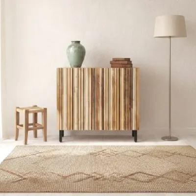 Mobile soggiorno modello Madia credenza line 2a di Outlet etnico a prezzo scontato