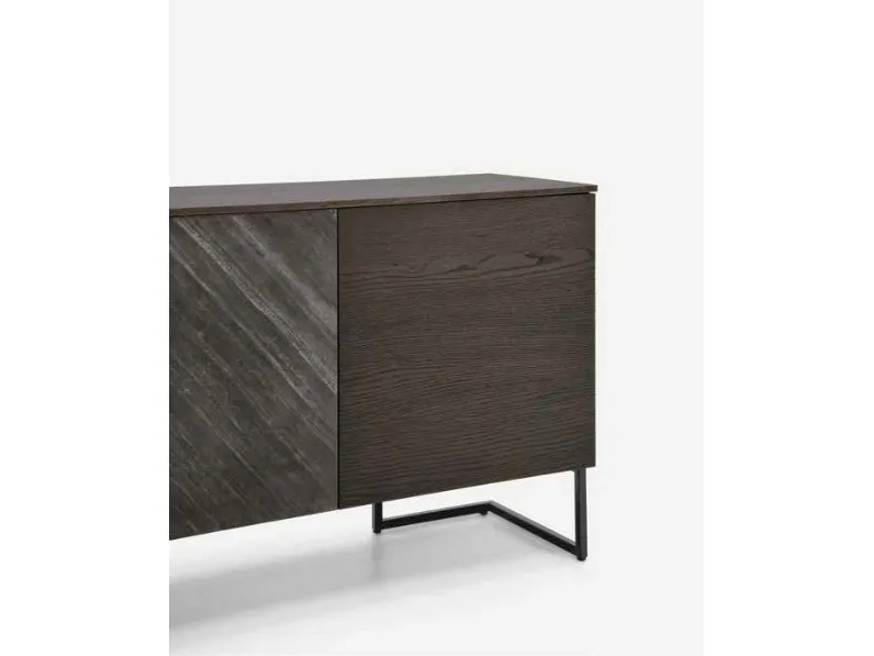 Madia di Pianca in laccato opaco Grafica in Offerta Outlet