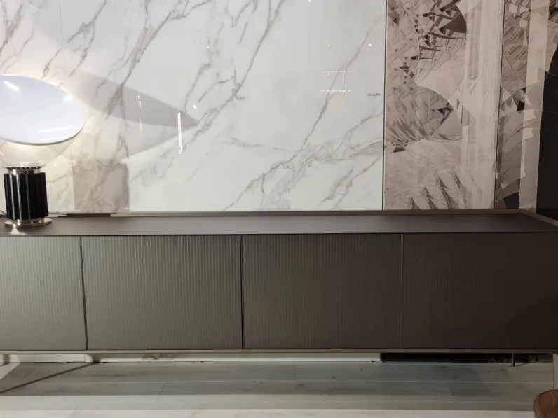 Madia di Rimadesio in vetro Self in Offerta Outlet