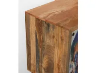 Madia di Stones in legno Kamala a prezzo Outlet