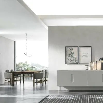 Madia di Tomasella in laccato opaco Montgomery a prezzo riservato 