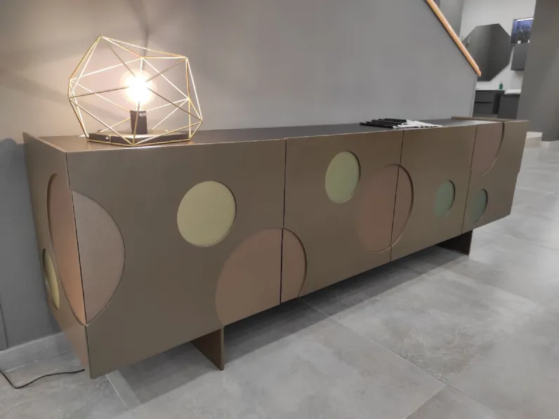 Madia di Tonin casa in laccato opaco Matisse in Offerta Outlet