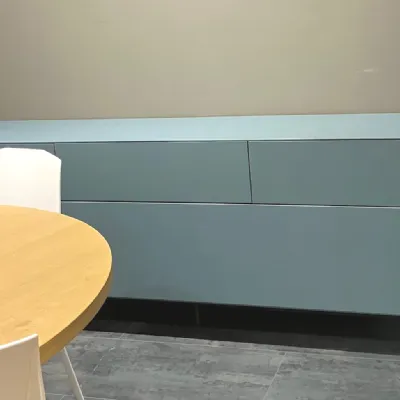 Mobile soggiorno modello Domino di Sangiacomo a prezzo scontato