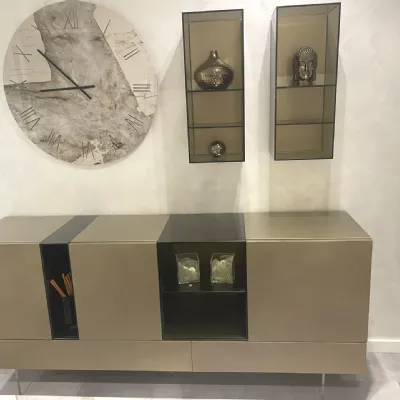 Madia di Orme in laccato opaco Forma a prezzo Outlet