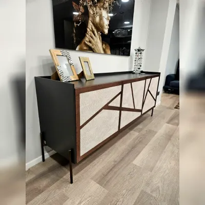 Madia di Alta corte in legno Fujiko in Offerta Outlet