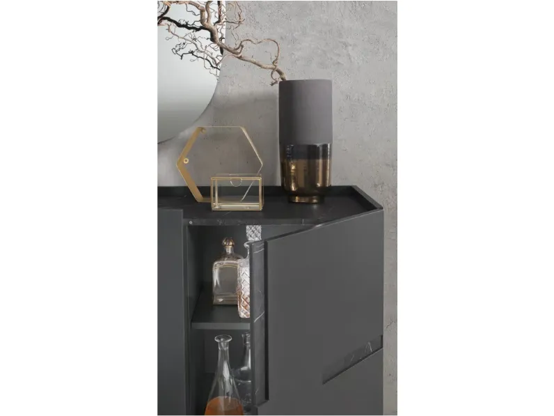 Madia di Capodarte in laminato opaco Girona in Offerta Outlet