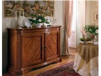 Madia in stile classico Credenza con ante parquet sagomata in promo sconto del 55% di Artigianale in offerta