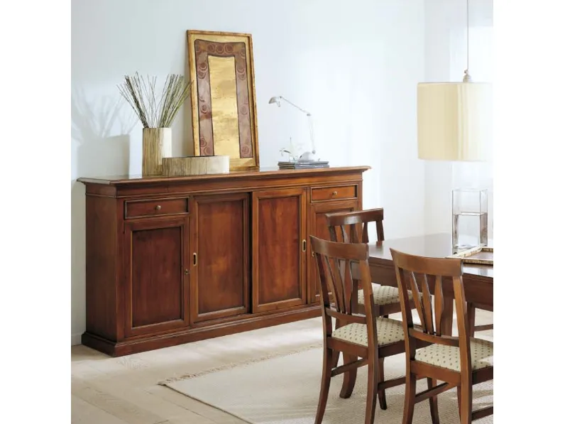 Madia Credenza f103 di Falegnameria italiana con forte sconto
