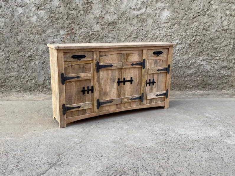 Madia in stile classico Madia credenza   vintage zorro di Outlet etnico scontata