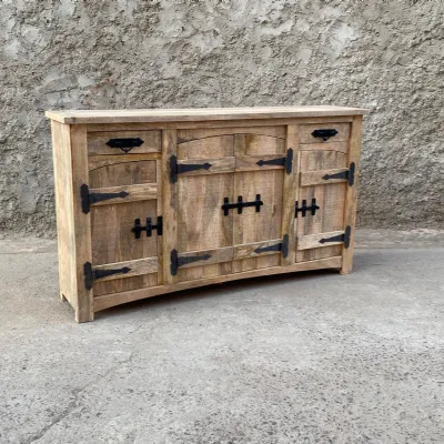 Madia in stile classico Madia credenza   vintage zorro di Outlet etnico scontata