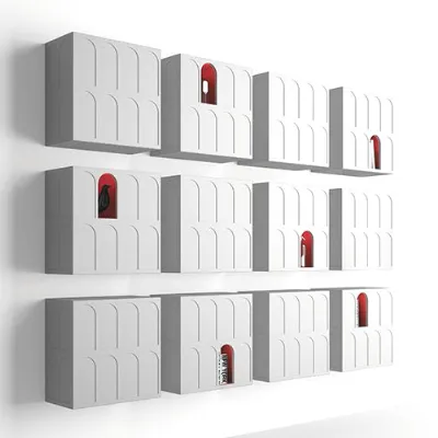 Madia in stile classico Roma pensile di Minotti italia in Offerta Outlet 