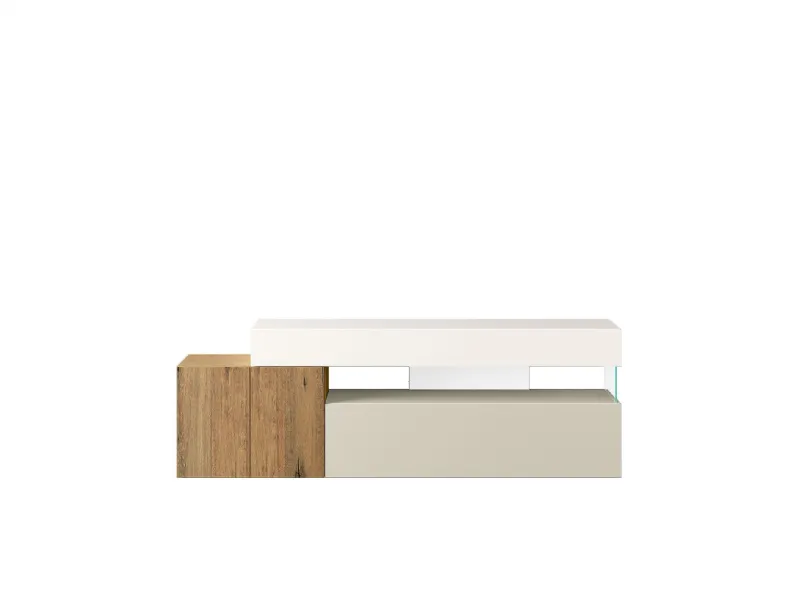 Madia in stile design 10813 mood1  di Lago a prezzo Outlet
