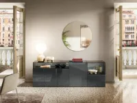 Madia in stile design 36e8 glass 1338 di Lago in Offerta Outlet 