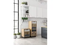 Madia in stile design Comodino 3c tudor di Bizzotto in Offerta Outlet