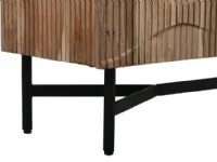 Madia Credenza acacia marmo 175 in stile design di Outlet etnico in Offerta Outlet