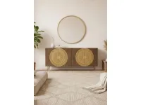 Madia in stile design Credenza etnica sole 176 di Outlet etnico a prezzo scontato